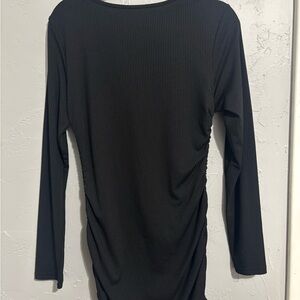 Elegant Black Long Sleeve Top
